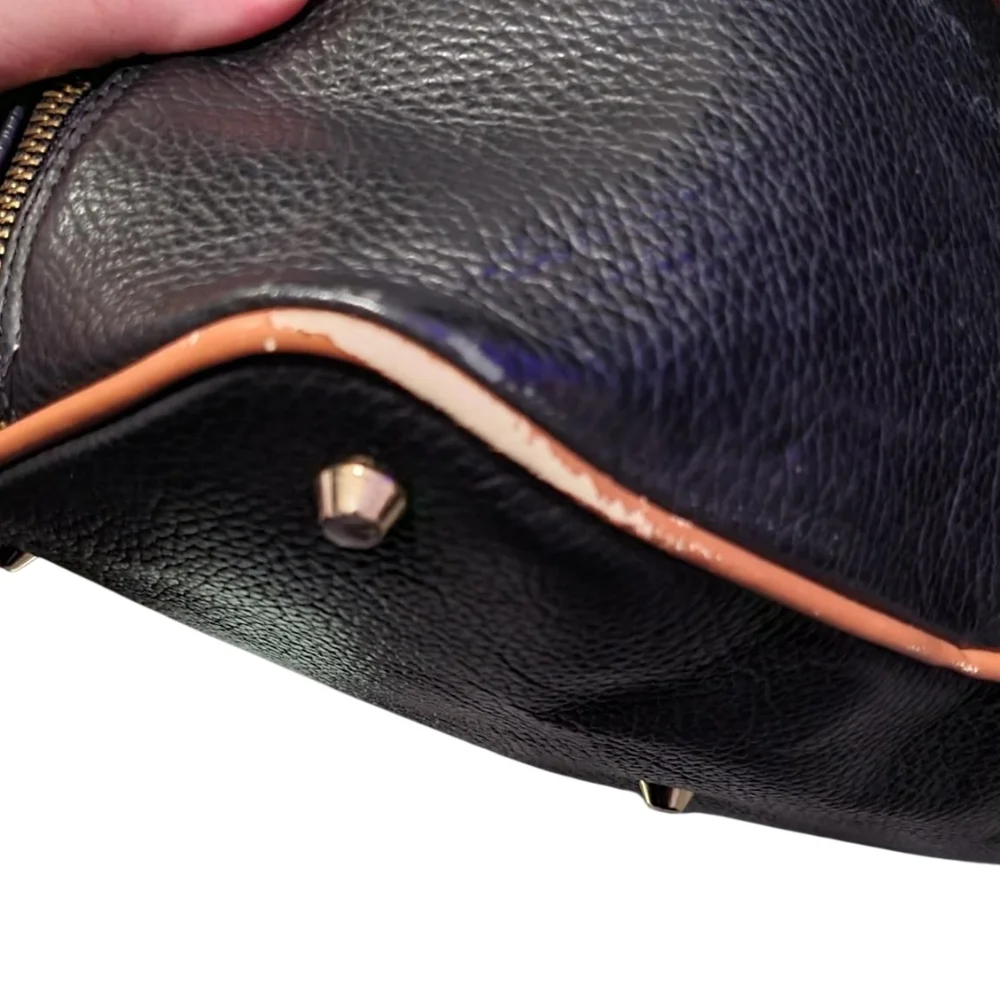 Valentina Leather Top Handle Satchel